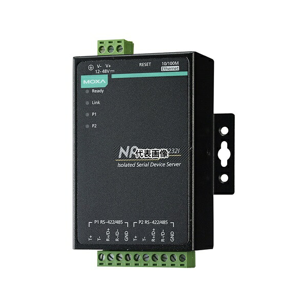 Moxa NPORT 5232I NPort 5200シリーズ汎用デバイスサーバー