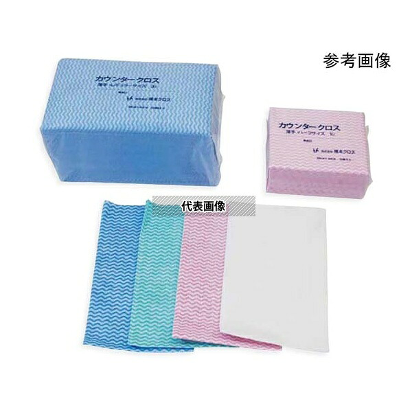 橋本クロス 2UB(6BOX) カウンタークロス(レギュラー) 薄手・BOX ブルー 100枚×6箱入