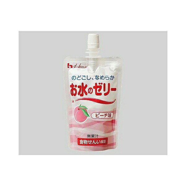 ハウスギャバン お水のゼリー ピーチ味 1箱（8袋×5箱入） 1箱(8袋×5箱入)