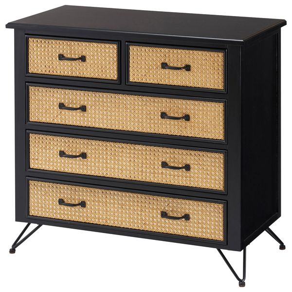 KOIZUMI Rattan Chest ラタン４段チェスト 高さ82cm 在庫僅少】 KOIZUMI Rattan Chest ラタン4段チェスト 高さ82cm