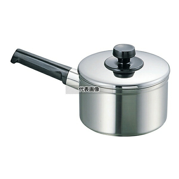 コルチナ 超厚底 ソースパン 18cm 片手 YUS180 2.7L φ183 鍋全般 No.0169000