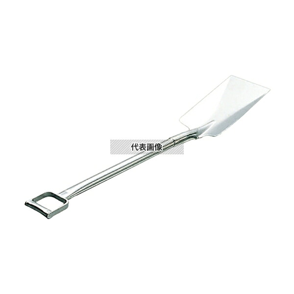 神子島製作所 18-8(ステンレス) 業務用 スコップ K-R1(全長980) 全長:980mm スコップ No.0419300