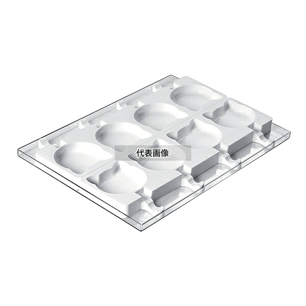 Silikomart(シリコマート) ステッコフレックス キャット(4ガ取×2枚入) GEL08 トレー:300×400mm アイス型 No.0558720