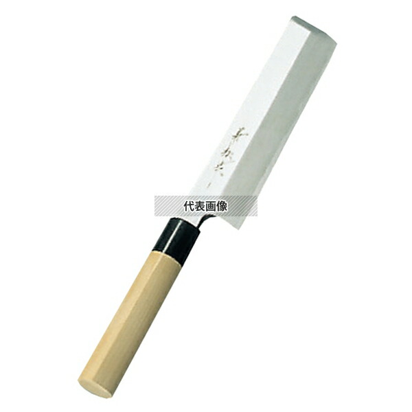 兼松作 日本鋼 薄刃庖丁 18cm 薄刃 包丁 No.0570900