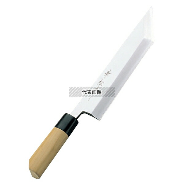 兼松作 日本鋼 江戸サキ庖丁 18cm 庖丁 包丁 No.0582800