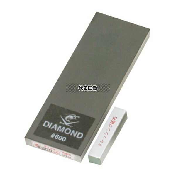 ナニワ研磨 エビ印 ダイヤモンド 角砥石 荒砥石(#600) DR-7506 No.0610900