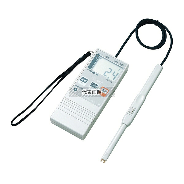 ＳＡＴＯ SATO 塩分濃度計 SK-10S 62×24×H148 濃度計 No.0837500