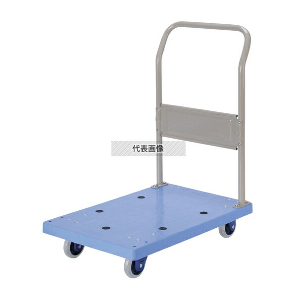 金沢車輛 静音台車 (ハンドル固定式) 小型 NP-102GS 720×470×H870 カート/台車 No.0983110 11,941円