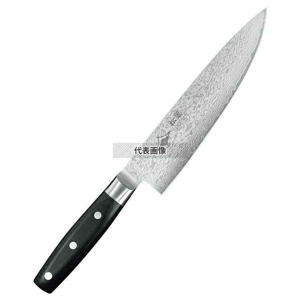 EBM(江部松) 松翠 69層鋼ダマスカス 牛刀 20cm 全長:332 庖丁 No.0990920
