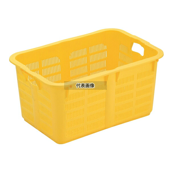 RISU(リス) プラスケット No.800 イエロー 79L 724×474×H339mm 運搬/ケータリング No.1491700