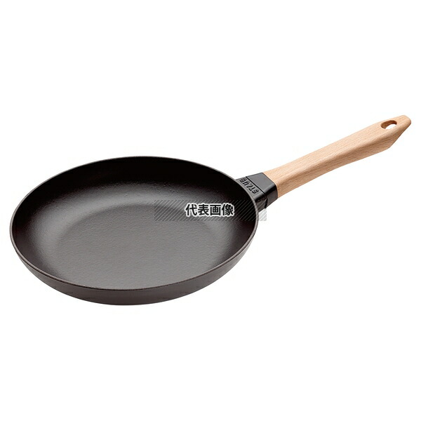 ストウブ ウッドハンドルフライパン 24cm 40511-951 底径:φ180 ブランドキッチンコレクション No.1895600