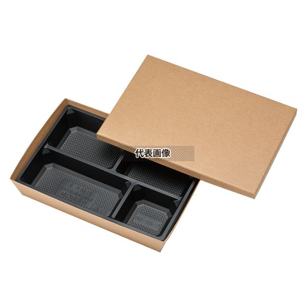 江部松商事 テーパー型貼箱 未晒 HSH-80-55 (25入) 254×177×50 厨房消耗品 No.2135880
