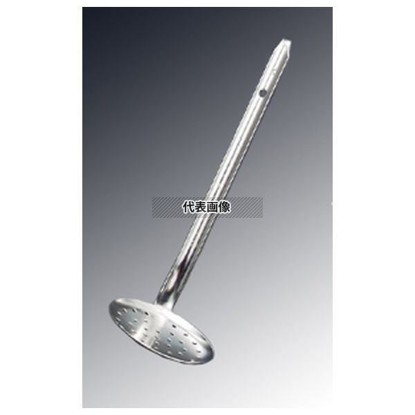 日本メタルワークス エコクリーン 18-8(ステンレス) スキンマー 穴明 特々大 φ162×345(柄長) スキンマー No.2278100
