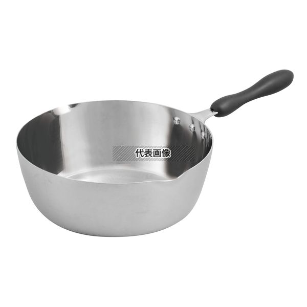 本間製作所 三層鋼クラッド プラ柄雪平鍋 30cm 6.3L φ302(ハンドル含まず) 鍋全般 No.2284000