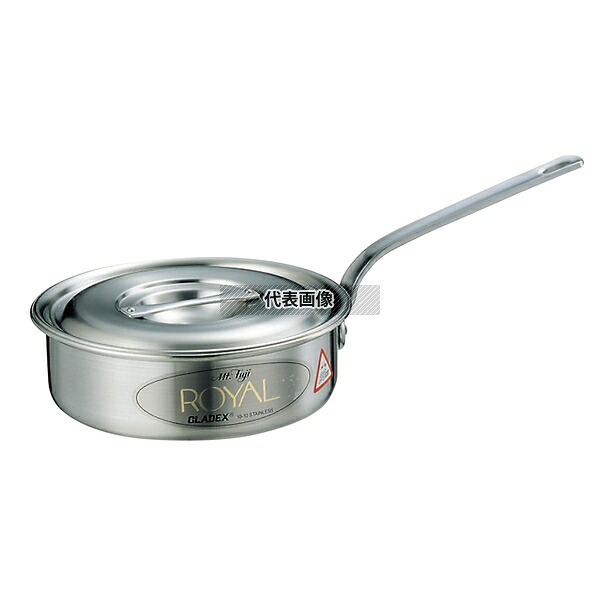 18-10(ステンレス) ロイヤル ソテーパン XTD-160 16cm 1L φ167 IH/ガス兼用鍋 No.3009800 8,161円