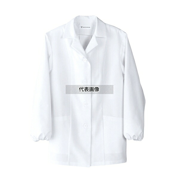 セブンユニフォーム 女性用コート (調理服) AA335-4 13号 胸囲112×着丈72×裄丈78(cm) ユニフォーム No.3701440