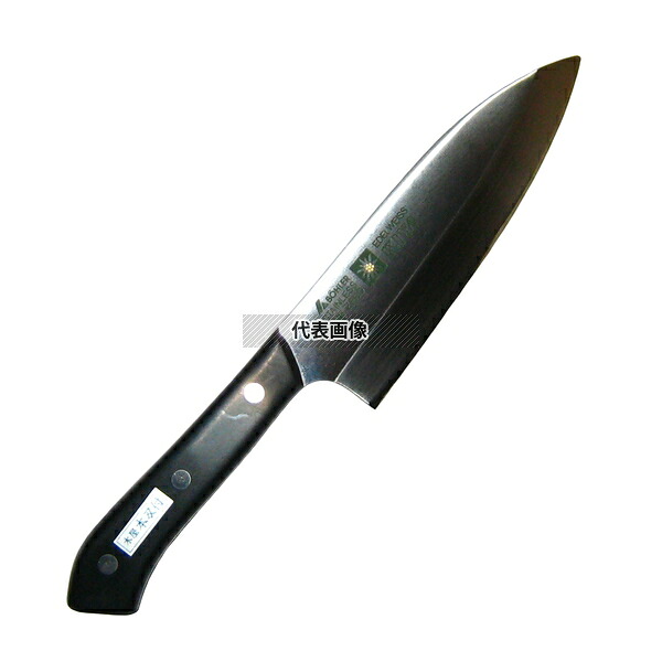 木屋 ニューエーデルワイス No.180 洋出刃 15cm 270 出刃 No.4323790|セミプロDIY店ファースト