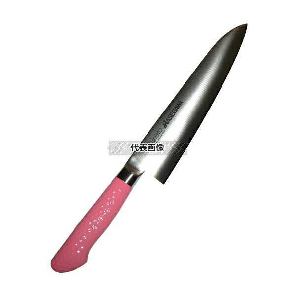 長谷川化学工業 ハセガワ 抗菌カラー庖丁 牛刀 MGK-24 24cm ピンク 376 牛刀 No.6606220|セミプロDIY店ファースト