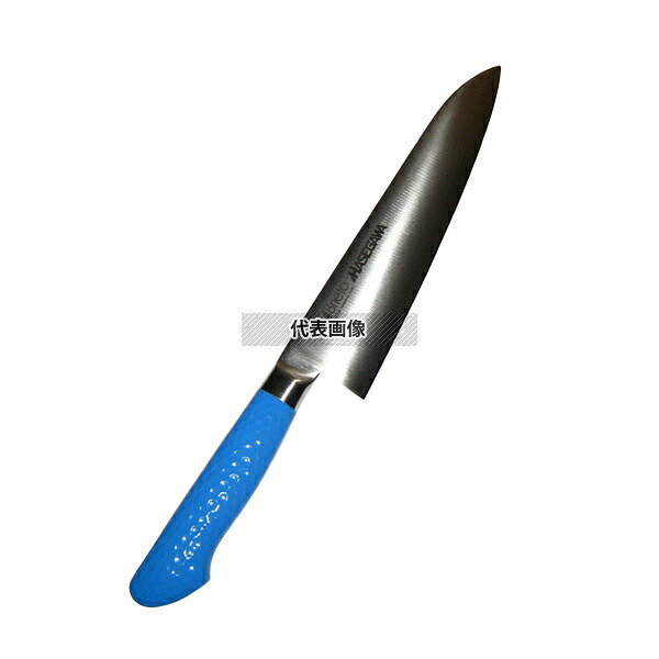 長谷川化学工業 ハセガワ 抗菌カラー庖丁 牛刀 MGK-24 24cm ブルー 376 牛刀 No.6606250｜セミプロＤＩＹ店ファースト