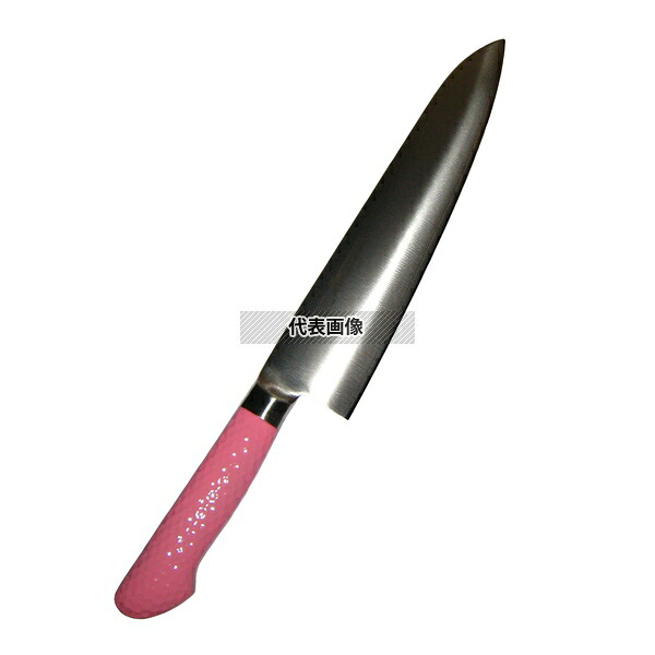 長谷川化学工業 ハセガワ 抗菌カラー庖丁 牛刀 MGK-27 27cm ピンク 406 牛刀 No.6606320