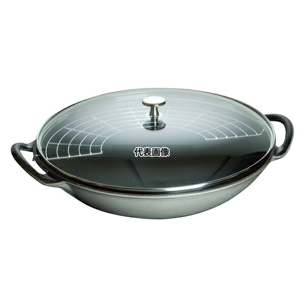 ストウブ グランビュッフェパン 37cm グレー 40509-336 5.7L 底径:140 ブランドキッチンコレクション No.6645330