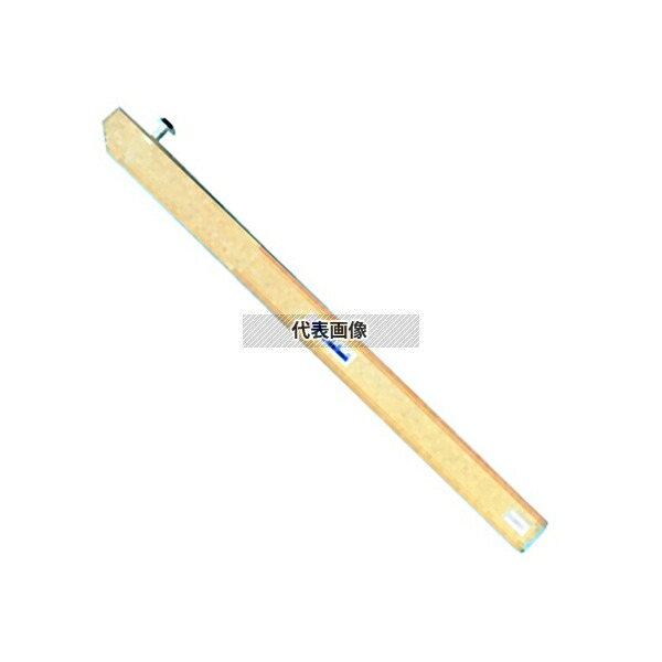 長谷川化学工業 抗菌 角柄 (ボルト付) KE35 35cm 35cm 柄 No.7330300