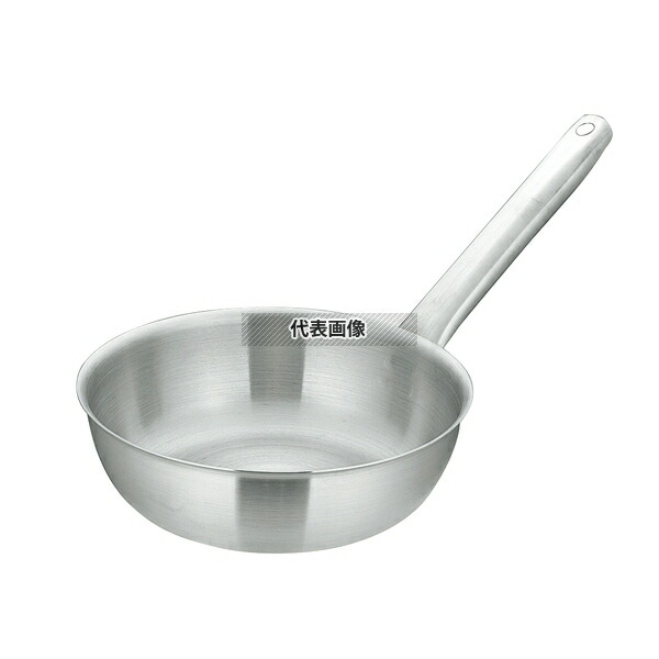 MATFER BOURGEAT テーパーパン 6865 20cm 電磁 1.9L φ212 IH/ガス兼用鍋 18-10(ステンレス) マトファー/ブウジャ No.7409200