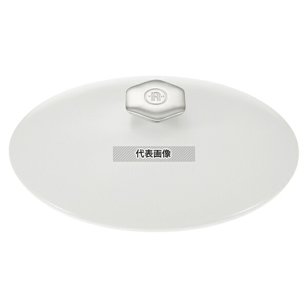 レヴォル レヴォリューション2 オーバルココット (サテンホワイト蓋) 32.5cm 649872 4.2L 325×265×H160 ブランドキッチンコレクション No.7472510