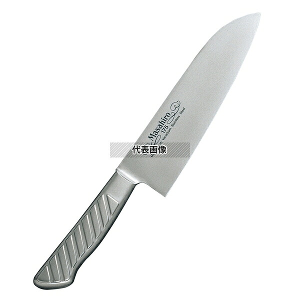 正広作 MV-S 三徳型 17.5cm 300 庖丁 No.7928600