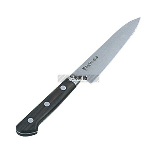 正本 ツバ付紫丹柄 ペティーナイフ 15cm CT-6315 265 庖丁 No.7929100