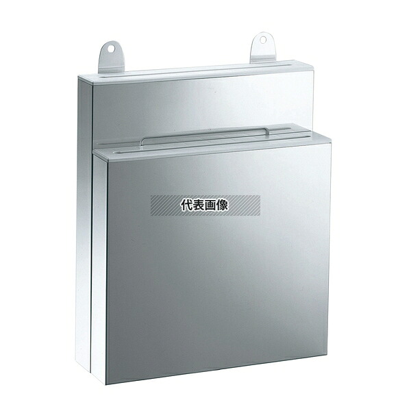 ＩＫＤ 18-8(ステンレス) IKD 抗菌 PP板付 庖丁差 釘打式 大 2段 330×108×H370 砥石/庖丁差し No.8074100