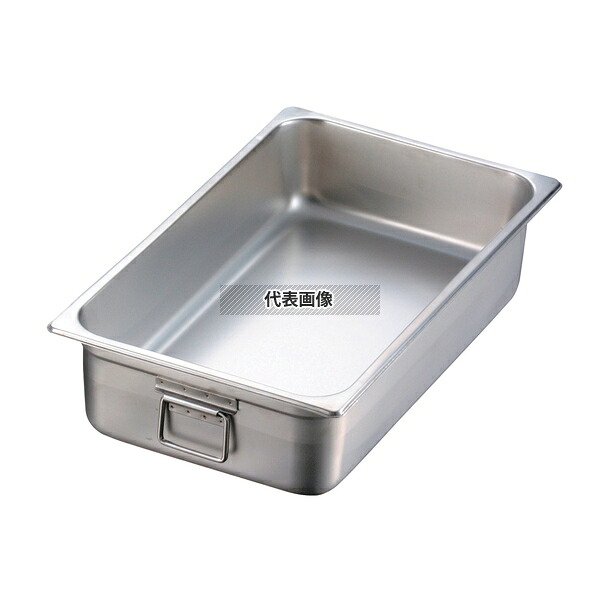 EBM(江部松) 18-8(ステンレス) 二重断熱ホテルパン 1/1 H150mm 20L 530&times;325 No.8654900｜セミプロＤＩＹ店ファースト