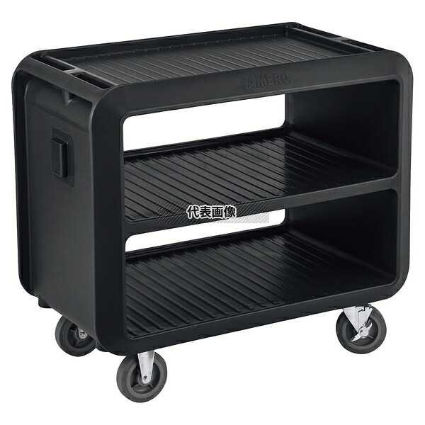 CAMBRO(キャンブロ) サービスカートプロ SC337 (110) ブラック 1054×603×H943 カート No.8930300