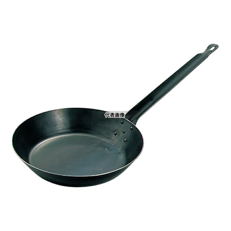 NAKAO(中尾) キング 鉄 フライパン 45cm 柄長:450 No.0188500|セミプロDIY店ファースト