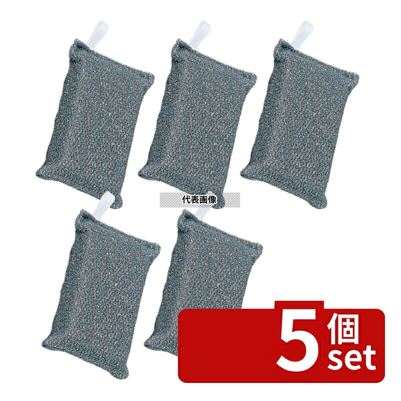 【5個セット】アロティーロング カラータック付(6個入) 白 160&times;80&times;H40mm たわし No.0263600｜セミプロＤＩＹ店ファースト