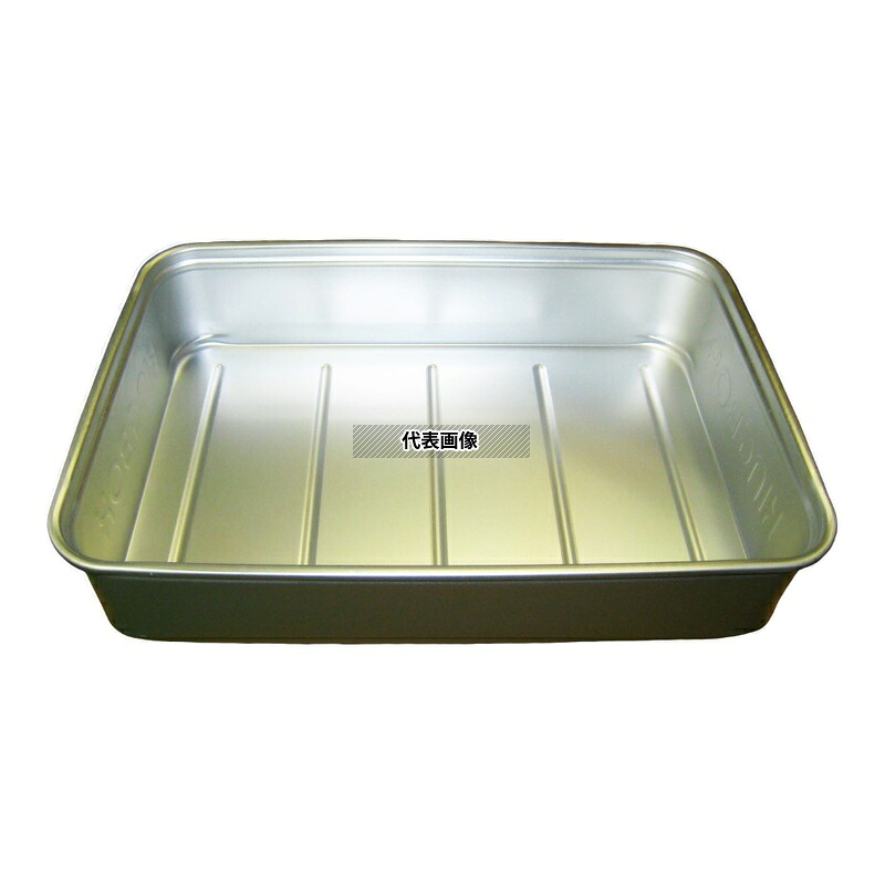 NAKAO(中尾) アルマイト キングボックス(番重) 特大 150mm 約34.3L 660&times;440mm 番重 No.0307400｜セミプロＤＩＹ店ファースト