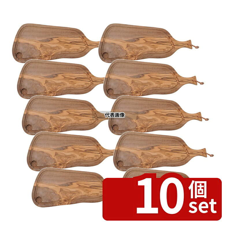 【10個セット】リビングカマトク ドリス・オリーブ ラスティックボードハンドル 51cm 約510×220×H20mm 皿 No.0313620|セミプロDIY店ファースト