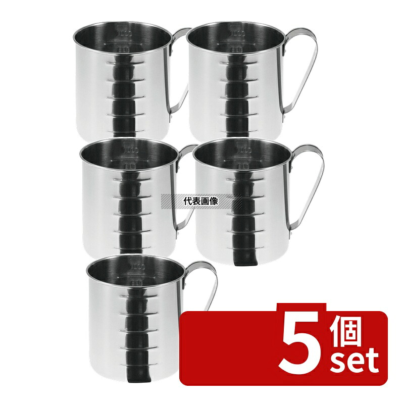 【5個セット】竹越工業 T 18-8(ステンレス) 口無 計量水マス 1L φ110&times;H108mm 水マス No.0393910｜セミプロＤＩＹ店ファースト