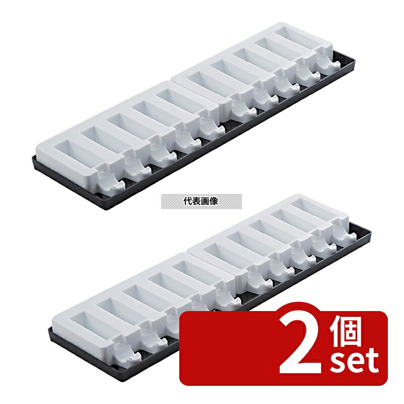 【2個セット】Silikomart(シリコマート) ミニスティック ミニバー(5ヶ取&times;2枚入) MST02 トレー:119&times;395mm アイス型 No.0558790｜セミプロＤＩＹ店ファースト