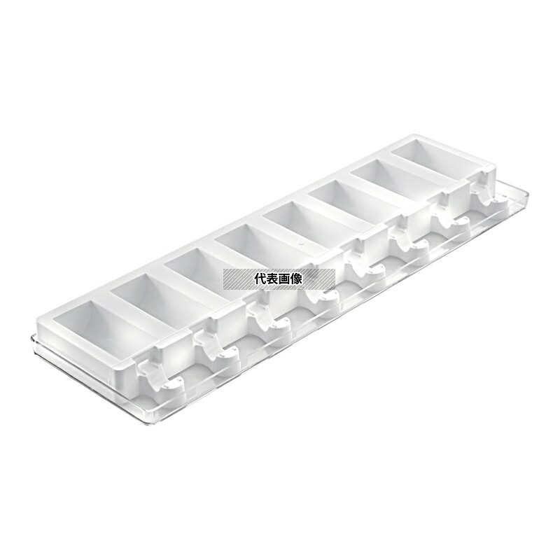 Silikomart(シリコマート) ステッコフレックスミニ ミニシック(8ガ取&times;2枚入) GEL05M トレー:119&times;395mm アイス型 No.0558840｜セミプロＤＩＹ店ファースト 8,913円
