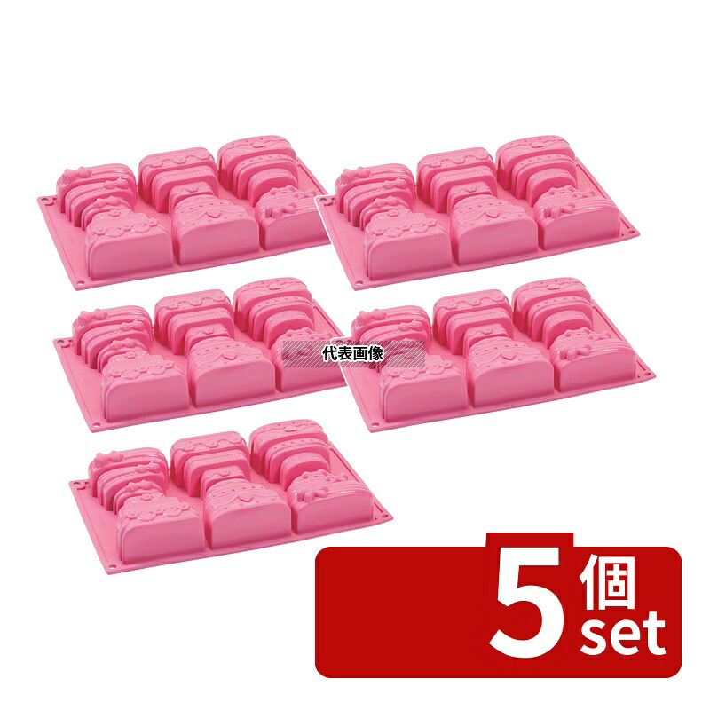 【5個セット】パヴォーニ(Pavoni) シリコン ウエディングケーキ FR094 300&times;175&times;H45mm 焼き型 No.0559010｜セミプロＤＩＹ店ファースト