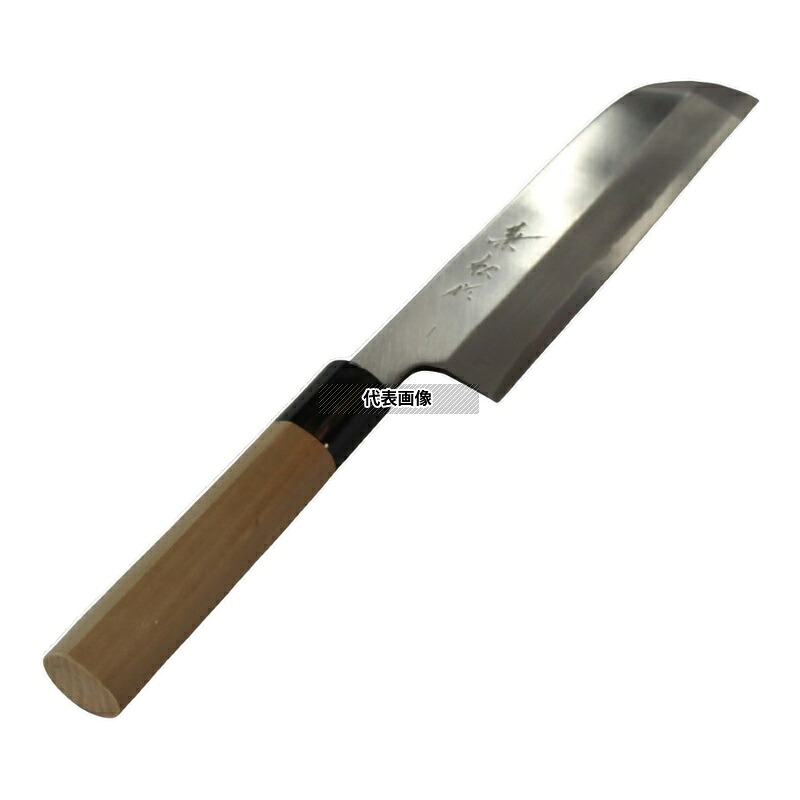 兼松作 日本鋼 鎌型薄刃庖丁 19.5cm 薄刃 包丁 No.0571400｜セミプロＤＩＹ店ファースト