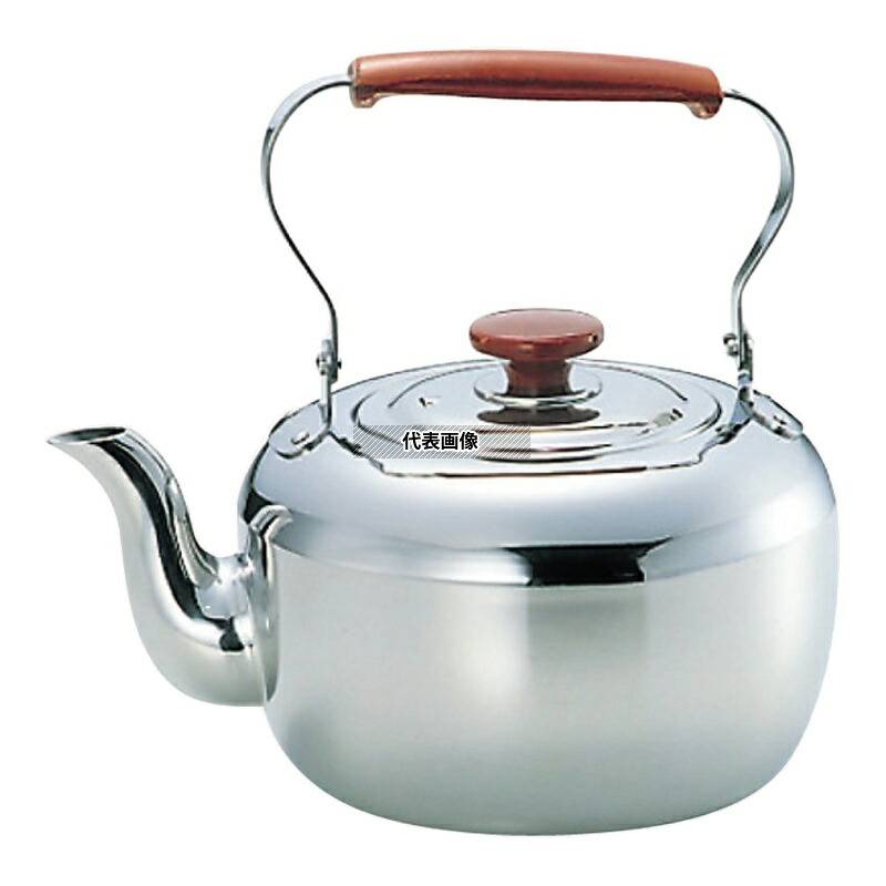 MARUTAMA(玉虎堂製作所) 18-8(ステンレス) ケットル 2.0L 2L 172 やかん カフェ/サービス用品/トレー No.0748900|セミプロDIY店ファースト
