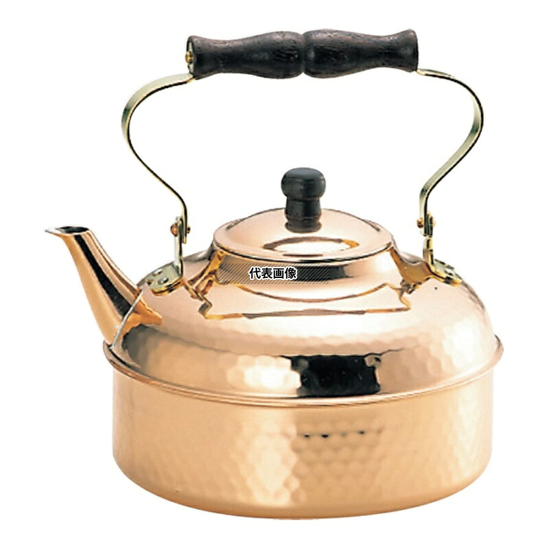 新光金属銅 槌目入 ケットル S-810H 2L 2L φ175 ケトル カフェ/サービス用品/トレー No.0754800|セミプロDIY店ファースト