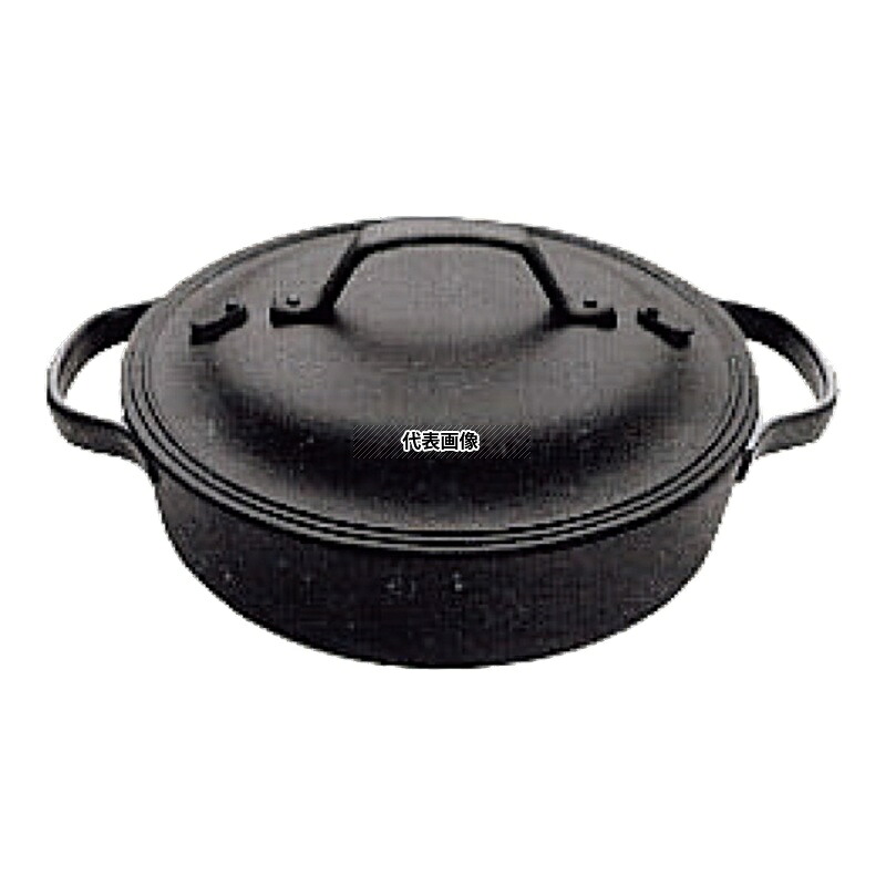 盛栄堂 クックトップ 洋風煮込鍋 丸 浅型 大 CT-006 2L 底径:235 鍋全般 No.1709800|セミプロDIY店ファースト