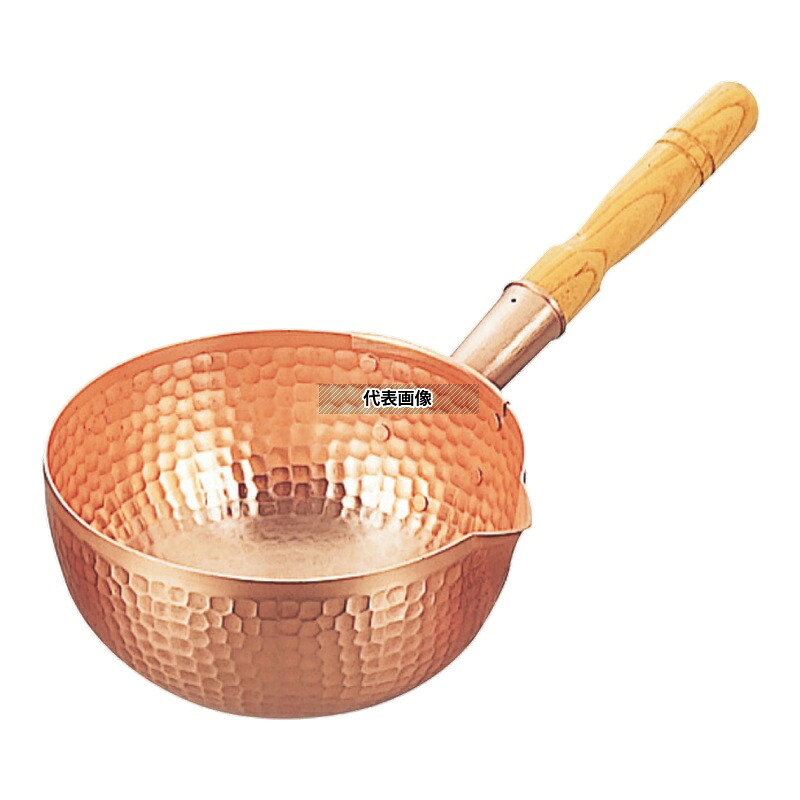丸新銅器 銅 片手 ボーズ鍋 15cm (錫引無) 0.8L 鍋全般 No.3026900|セミプロDIY店ファースト