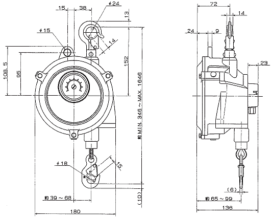 遠藤工業 スプリングバランサー EW-5 1台入り :20230710160346-01727