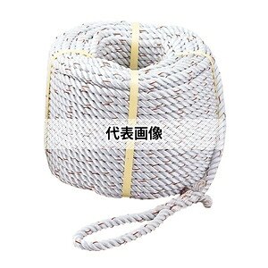 メーカー欠品中:10月上旬以降 MARBEL(マーベル) R-1403N ナイロンロープ三ッ打ち(電動ウインチ用) 通線・入線工具|セミプロDIY店ファースト