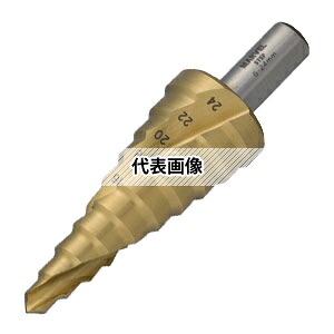 MARBEL(マーベル) MSB-24G チタンコーティングステップドリル(ストレートシャンクタイプ) 切削工具