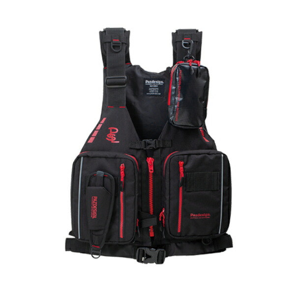 Pazdesign(パズデザイン) アルティメット V-IV　SLV-029　ブラックレッド　フリー 4513944096566【在庫有り】